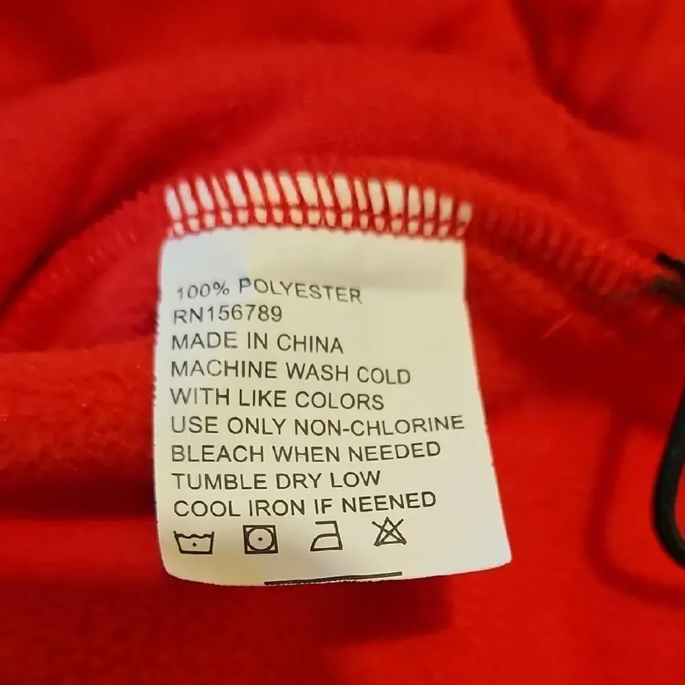 US Life Red Fleece Jacket XL